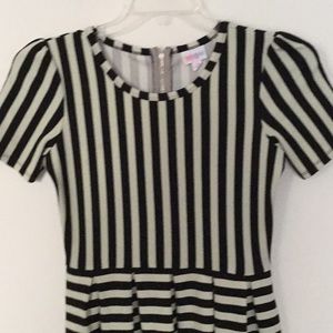 Lularoe striped dress size S
